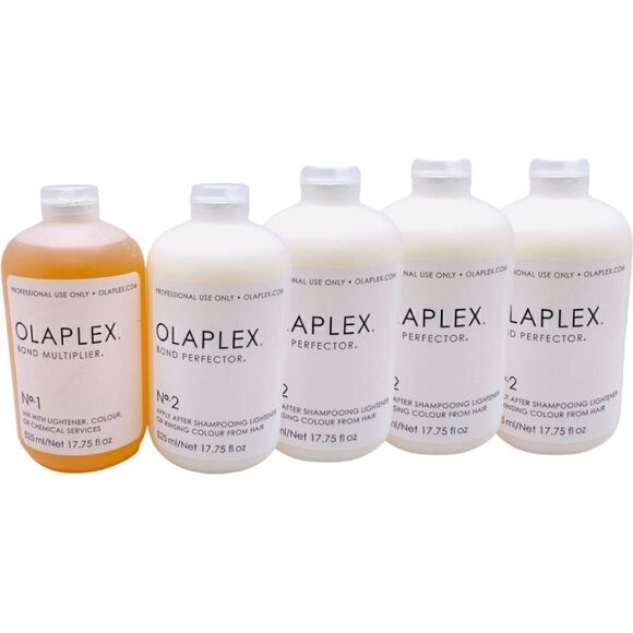 OLAPLEX No. 1 (1) & 2 (4) All Bottles NEW & SEALED #1 Treatment Damaged Hair - Picture 1 of 3